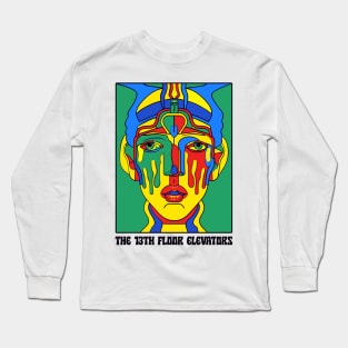 The 13th Floor Elevators -- Original Fan Art Long Sleeve T-Shirt